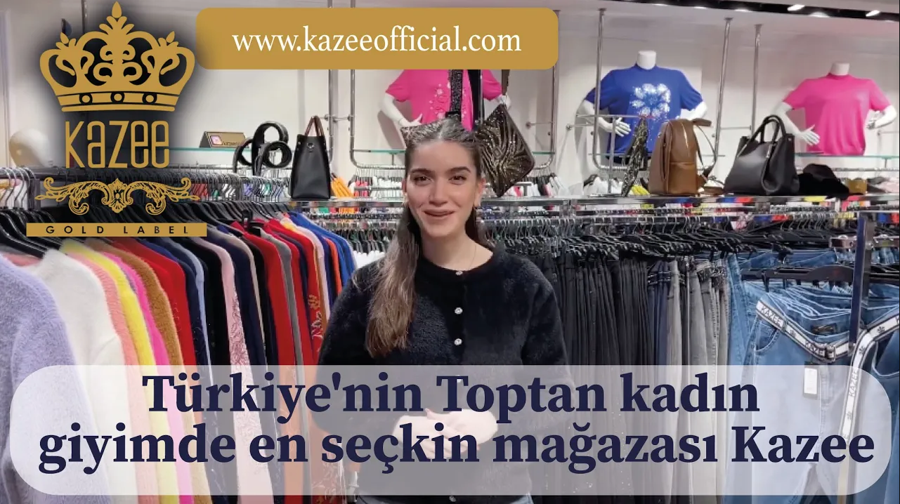 Kazee, самый эксклюзивный магазин женской одежды в Турции оптом.