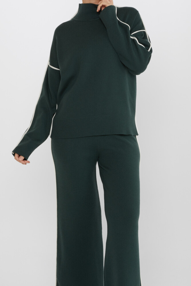 Two Piece Set Long Sleeve Olive - 31609 | KAZEE (3 Piece Set S-M-L) - 2