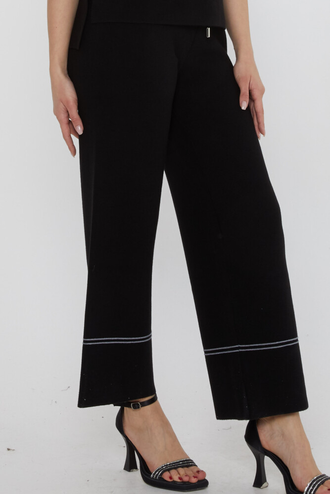 Two-Piece Set with Belt, Black - 31650 | KAZEE (3-Piece Set M-L-XL) - 7