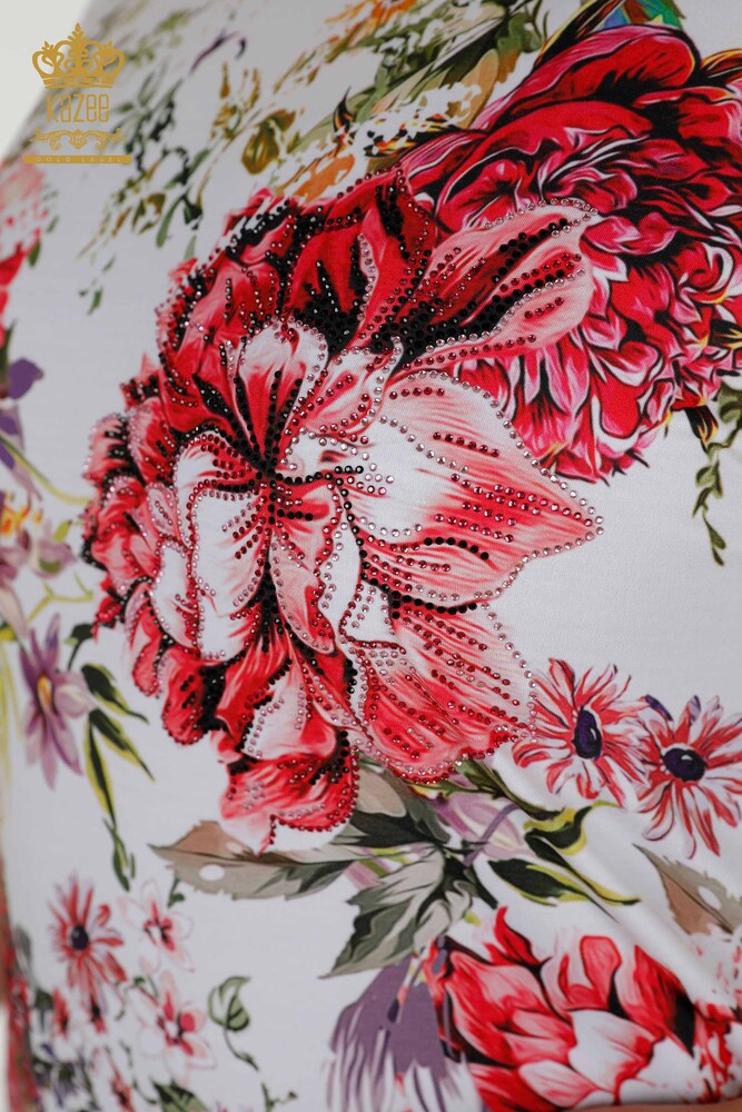 All'ingrosso Camicette da donna - Stampa digitale - 12074 | KAZEE - 3