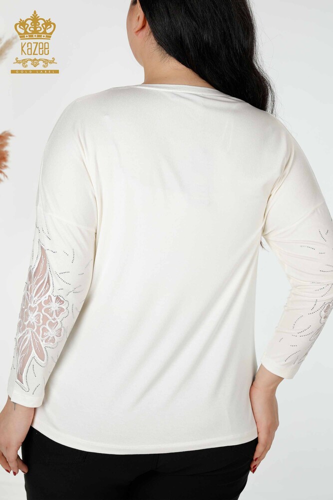 Venta al por mayor Blusa Mujer Estampado Floral Crudo - 77950 | kazee - 6