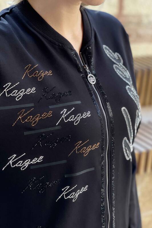 Venta al por mayor conjunto de chándal para mujer con letras Kazee detalladas - 17231| kazee