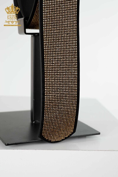 Grossiste Ceinture Femme Pierre Brodée Jaune - 500 | KAZEE - 3