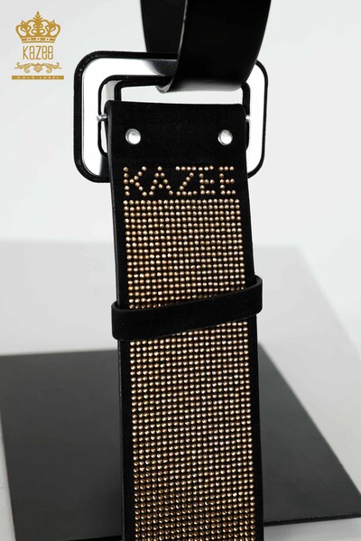 Grossiste Ceinture Femme Pierre Brodée Jaune - 500 | KAZEE - 5