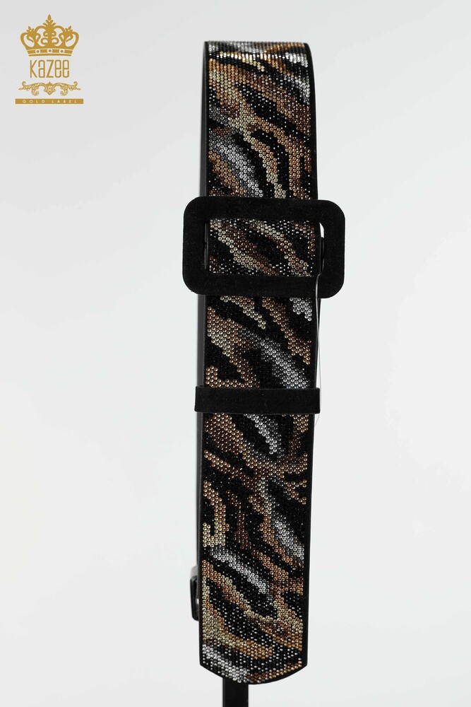 Grossiste Ceinture Femme Pierre Motif Brodé - 533 | KAZEE - 2