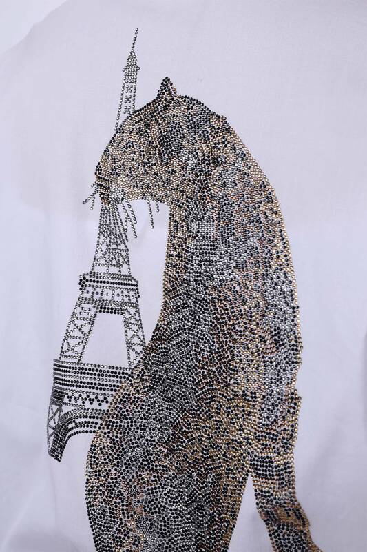 Grossiste Chemises Femme Motif Tigre Pocket Stones - 17047 | KAZEE
