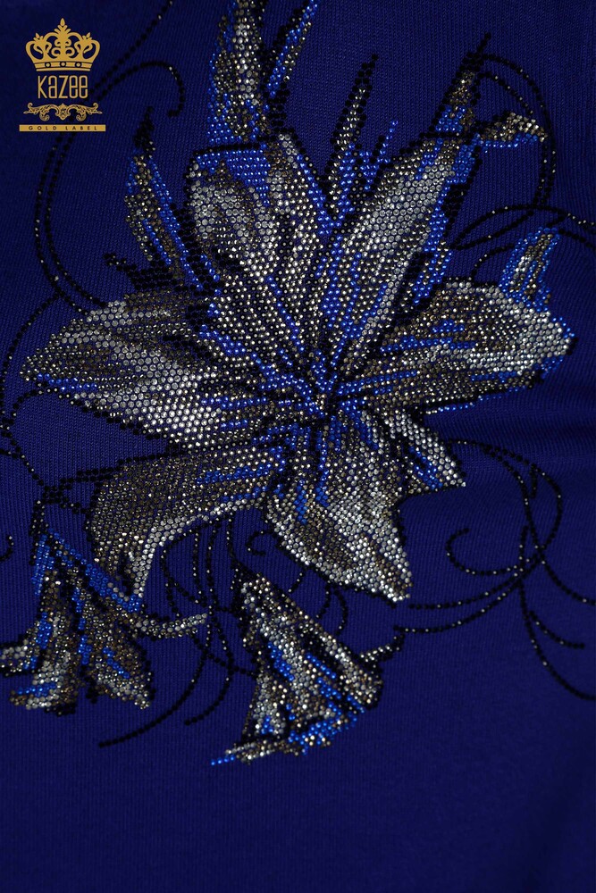 Ensemble de survêtement pour femmes en gros Saks à motifs de fleurs - 16661 | KAZEE - 6