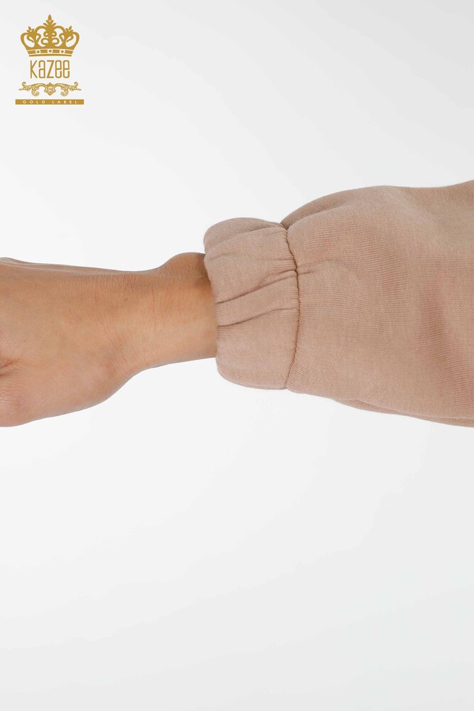 Grossiste Ensemble Survêtement Femme Motif Aile d'Ange Vison - 17466 | KAZEE - 8