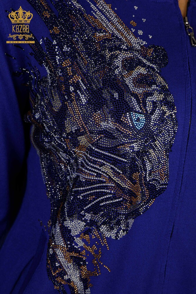 Ensemble de survêtement pour femmes en gros motif léopard Saks - 16660 | KAZEE - 5