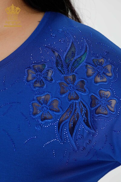 Vente en gros de Saks à motifs de fleurs pour femmes - 77950 | KAZEE - 4