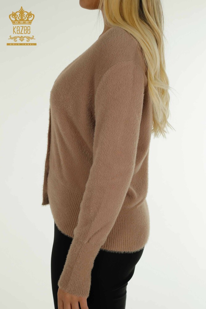 Cardigan Femme Angora Vison - 30447 | KAZEE - 5