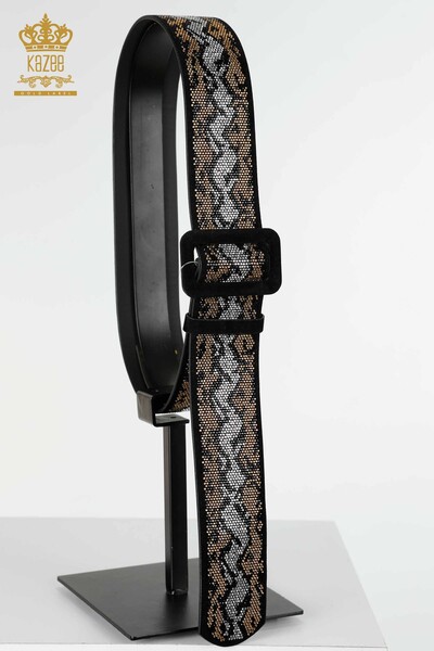 Grossiste Ceinture Femme - Kazee Détaillée - Noir - 505 | KAZEE - Kazee (1)