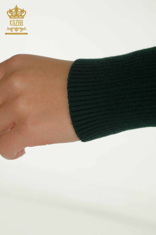 Bouton de pull en tricot pour femmes en gros détaillé Nefti - 30364 | KAZEE