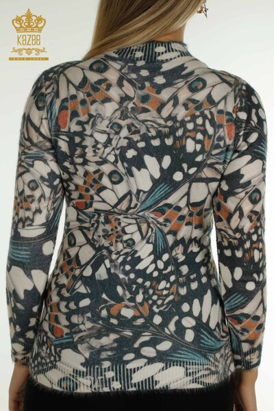 Pull en tricot pour femme en gros Angora Digital - 40034 | KAZEE - Thumbnail