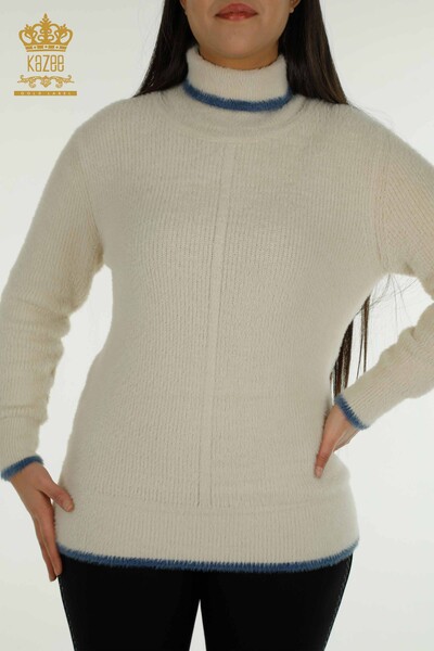 Pull en tricot pour femmes en gros Angora Stone - 30646 | KAZEE - Thumbnail