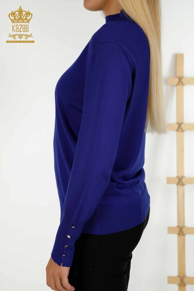 Pull en tricot pour femmes en gros Basic Saks - 30507 | KAZEE - Thumbnail