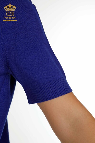 Pull en tricot pour femmes en gros modèle américain Saks - 30534 | KAZEE - Thumbnail