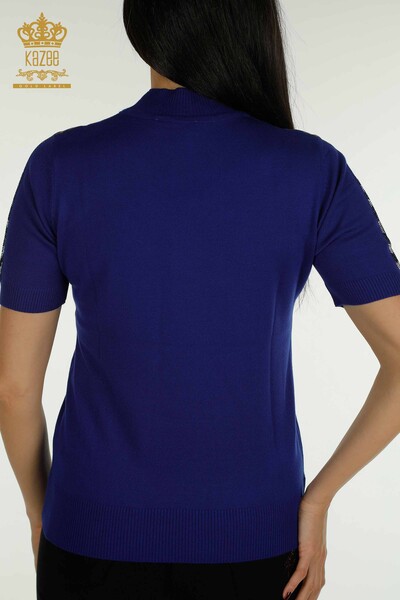 Pull en tricot pour femmes en gros modèle américain Saks - 30753 | KAZEE - Thumbnail