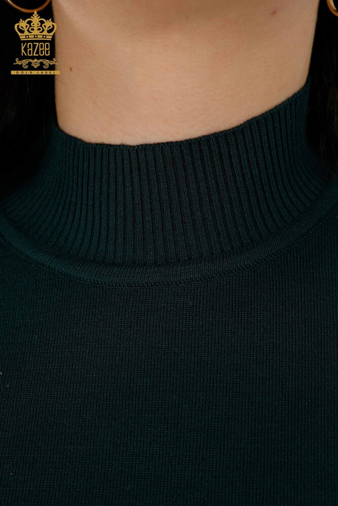 Grossiste Pull en Tricot Femme Motif Oiseau Nefti - 16459 | KAZEE - 3