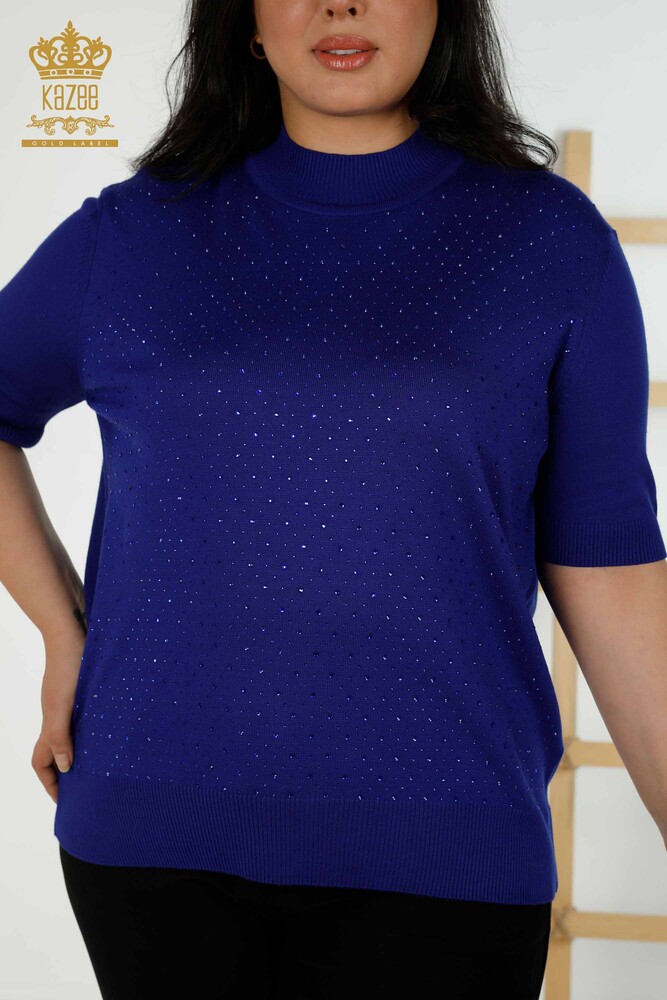 Grossiste Pull Femme - Manches Courtes - Saks - 16950 | KAZEE - 2