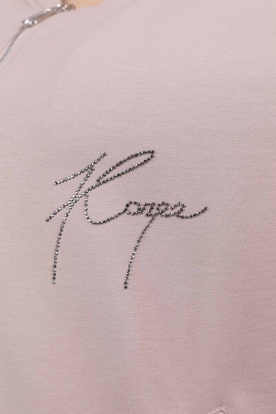 Vente en gros Stone Kazee Logo Survêtement Ensemble Pour Femme - 17347 | KAZEE - Thumbnail