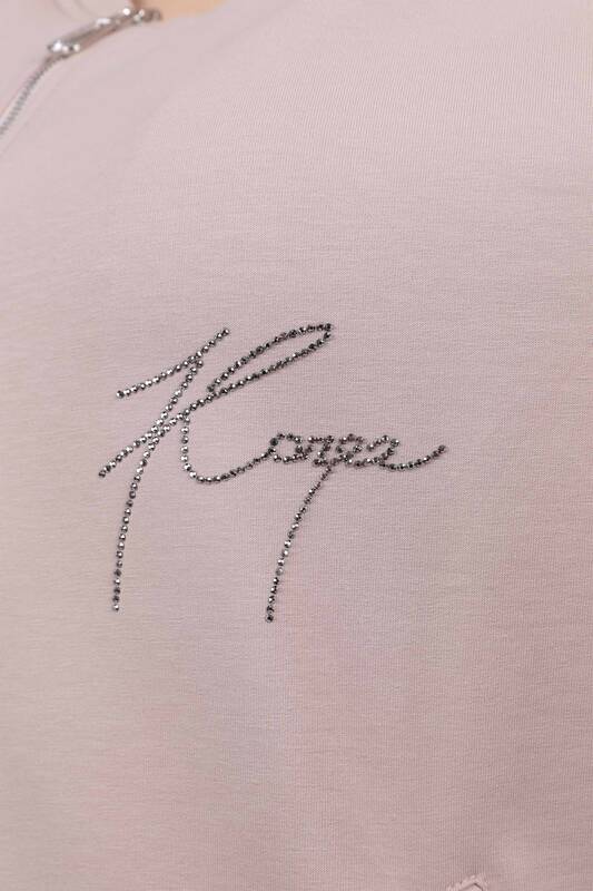 Vente en gros Stone Kazee Logo Survêtement Ensemble Pour Femme - 17347 | KAZEE