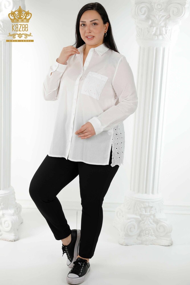 Grossiste Jeans Femme Ceinturé Noir - 3468 | KAZEE - 1