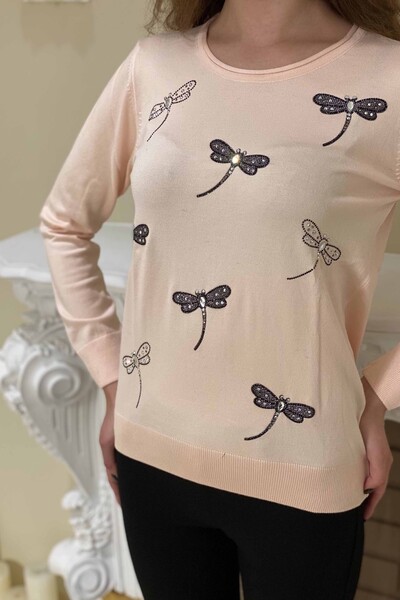 Vente en gros de vêtements pour femmes Pull en tricot - 15135 | KAZEE - Thumbnail