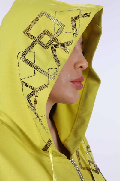 Venta al por mayor conjunto de chándal de mujer con capucha Kazee Logo - 17212 | kazee - Thumbnail
