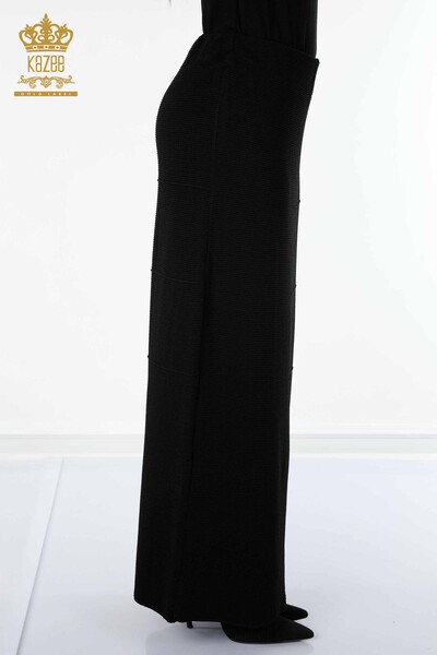 Grossiste Jupe Longue Femme Noir - 4138 | KAZEE - 6