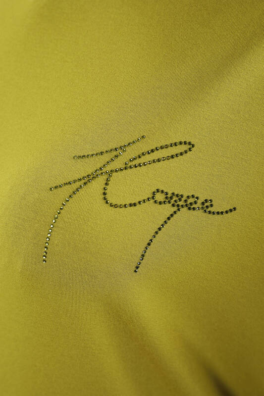 Vente en gros de Tulle Détaillé Kazee Logo Blouse Pour Femme - 77906 | KAZEE