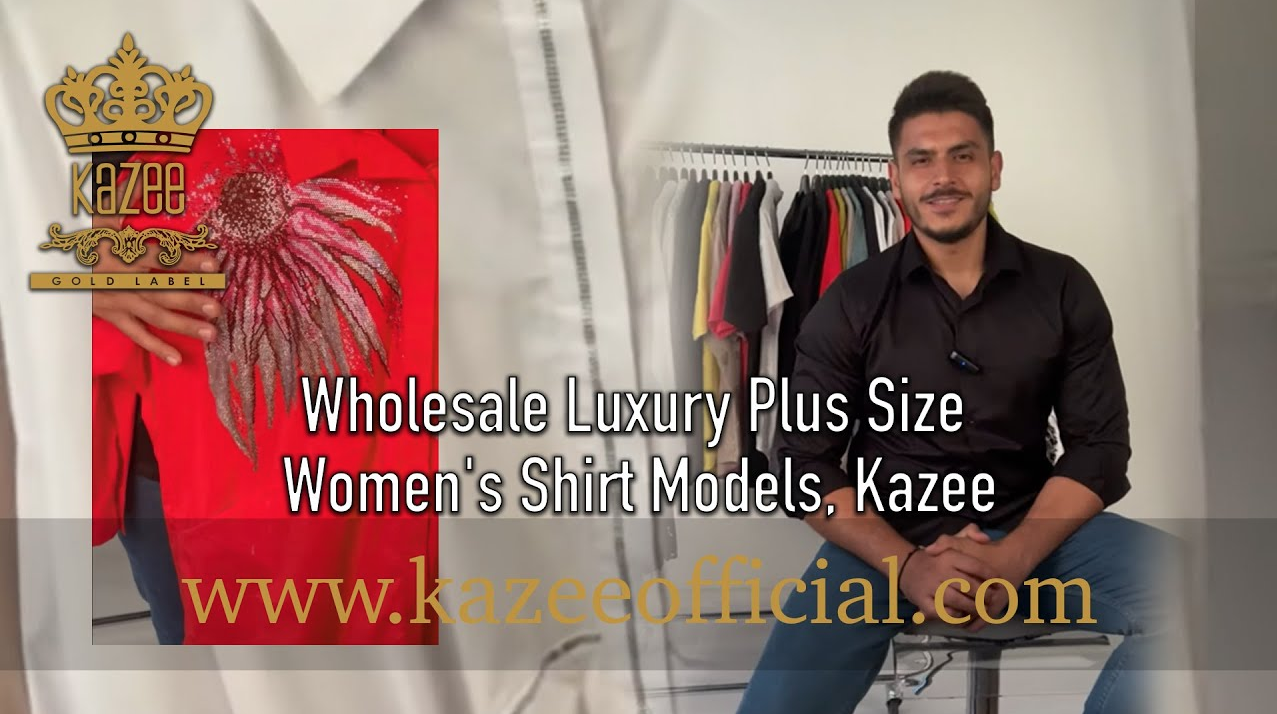 Wholesale Luxury Plus Size Women's Shirt Models, Kazee