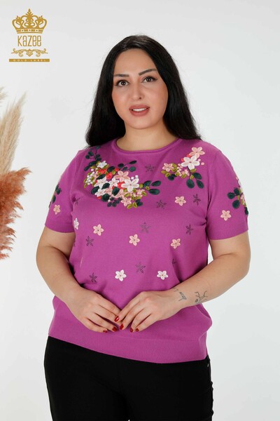 Wholesale Woman American Model Lilac - 16761 | KAZEE - Thumbnail
