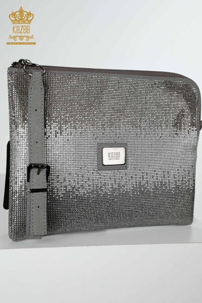 Wholesale Women's Bag Kazee Detailed Gray - 527 | KAZEE - Thumbnail (2)