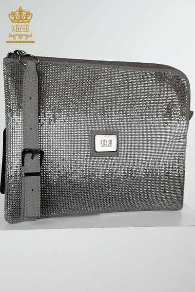 Wholesale Women's Bag Kazee Detailed Gray - 527 | KAZEE - Thumbnail