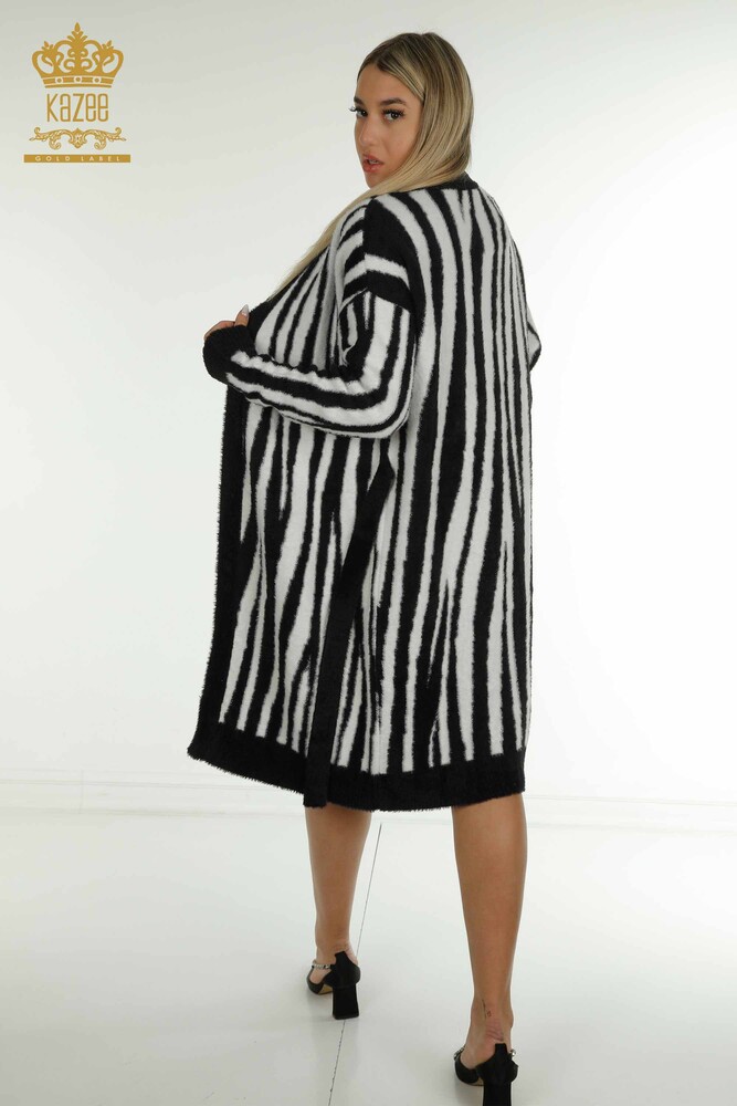 Wholesale Women's Cardigan Angora Two Color Ecru - 30312 | KAZEE - 9