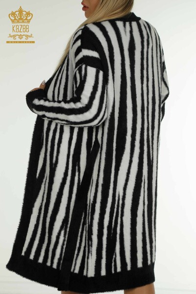 Wholesale Women's Cardigan Angora Two Color Ecru - 30312 | KAZEE - Thumbnail