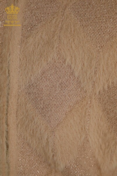Wholesale Women's Cardigan Zippered Powder - 30211 | KAZEE - Thumbnail