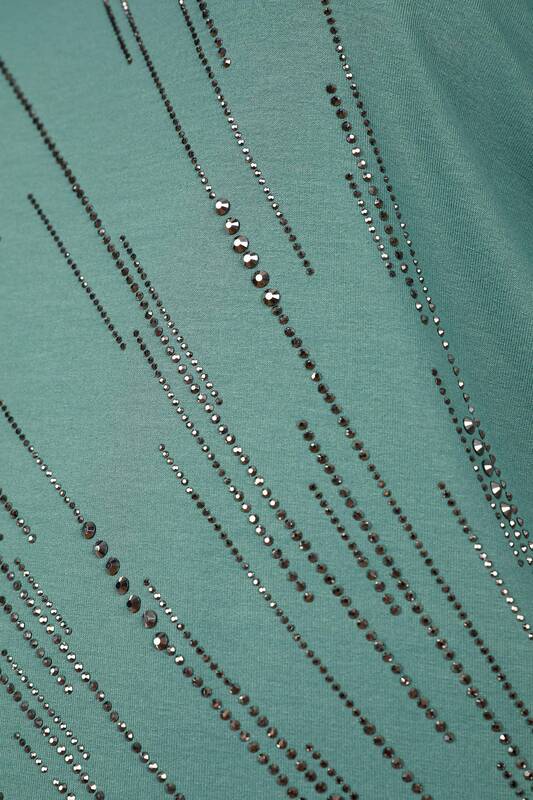 Wholesale Women Combed Cotton Viscose Stone Embroidered - 77967 | KAZEE