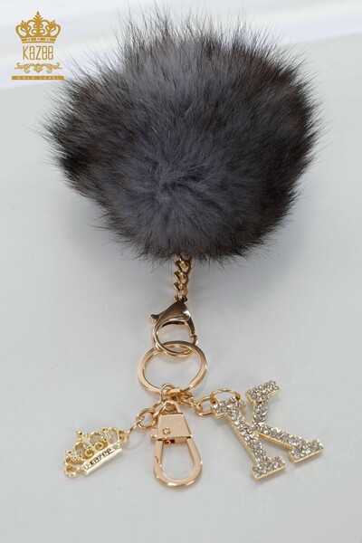 Wholesale Women's Feather Keychain - 522 | KAZEE - Thumbnail