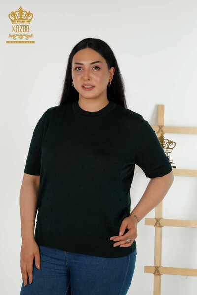 Wholesale Women's Knitwear Sweater - American Model - Nefti - 30131 | KAZEE - Thumbnail