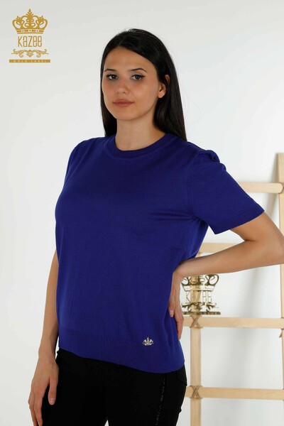 Wholesale Women's Knitwear Sweater - American Model - Saks - 30255 | KAZEE - Thumbnail