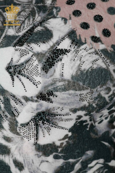 Wholesale Women's Knitwear Sweater Angora Mink - 16000 | KAZEE - Thumbnail