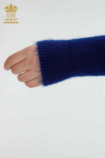 Wholesale Women's Knitwear Sweater Angora Saks - 16994 | KAZEE - Thumbnail