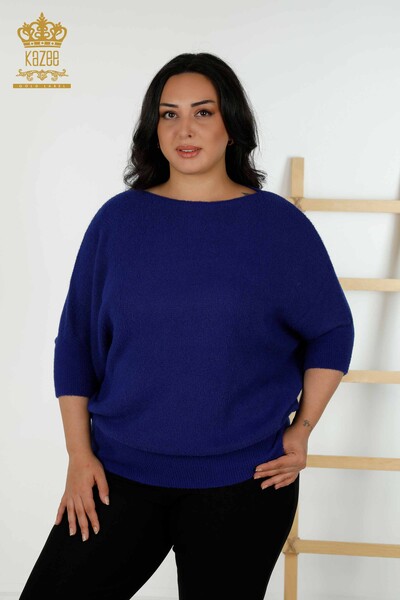 Wholesale Women's Knitwear Sweater - Angora - Saks - 30293 | KAZEE - Thumbnail