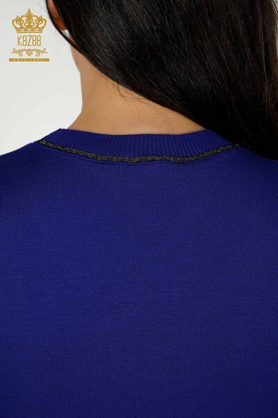 Wholesale Women's Knitwear Sweater - Basic - Saks - 30110 | KAZEE - Thumbnail