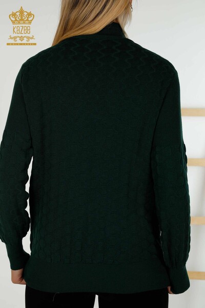 Wholesale Women's Knitwear Sweater - Collar Detailed - Nefti - 30363 | KAZEE - Thumbnail