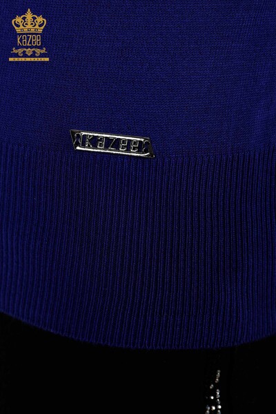 Wholesale Women's Knitwear Zero Sleeve Saks - 16922 | KAZEE - Thumbnail