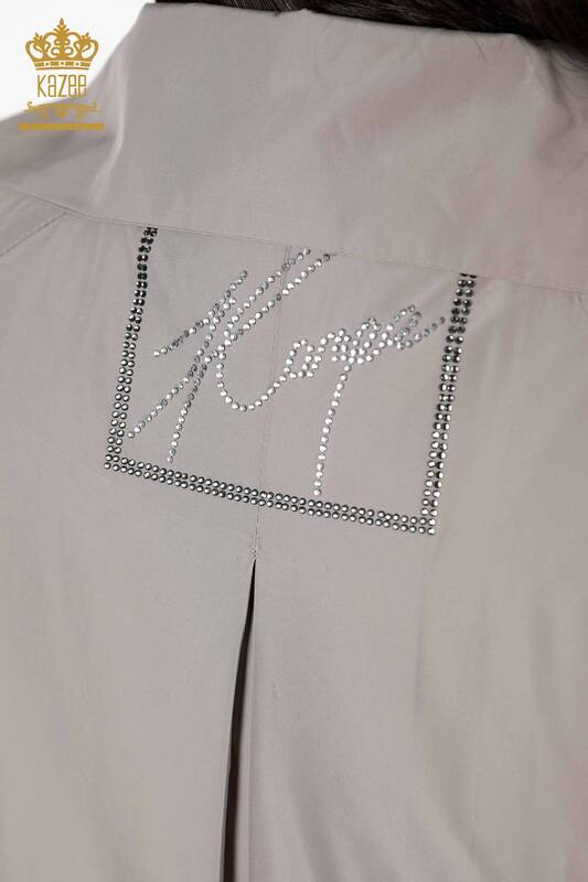 Wholesale Women's Raincoat Belt Mink - 7575 | KAZEE
