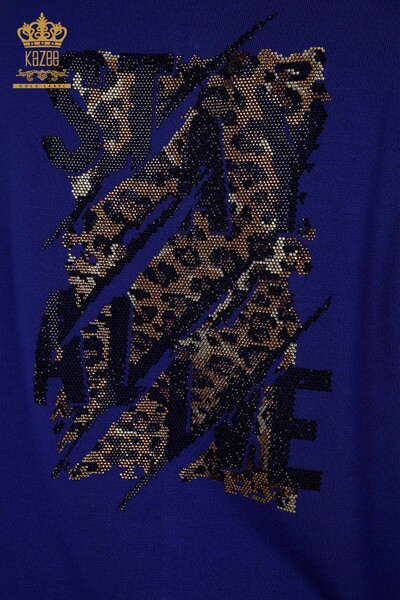 Wholesale Women's Tracksuit Set Stone Embroidered Saks - 16677 | KAZEE - 11